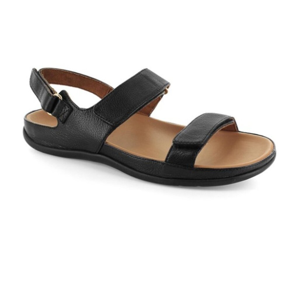 New - Strive Kona II Sandal - Black Leather